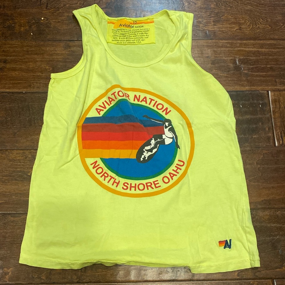 Tank aviator size 12 kids woman s fits